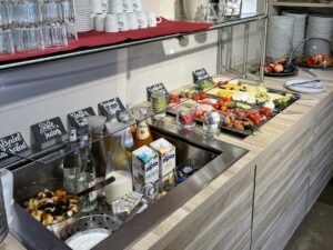 Frühstücksbuffet im Weinhotel