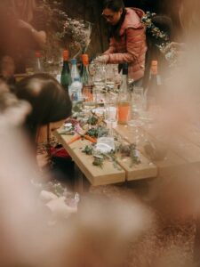 Wein, Event, Feiern, Garten, Doppelstück