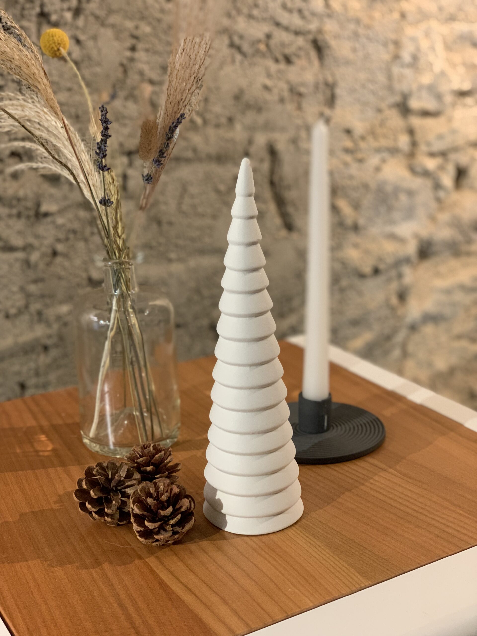 Porzellan Weihnachtsbaum Groß